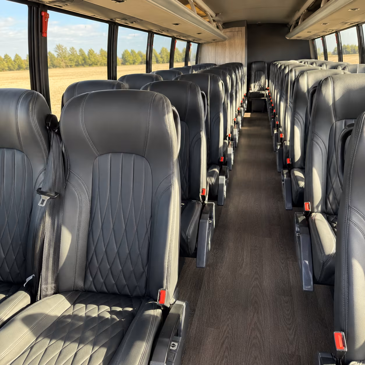 greensboro concert transportation onboard seating