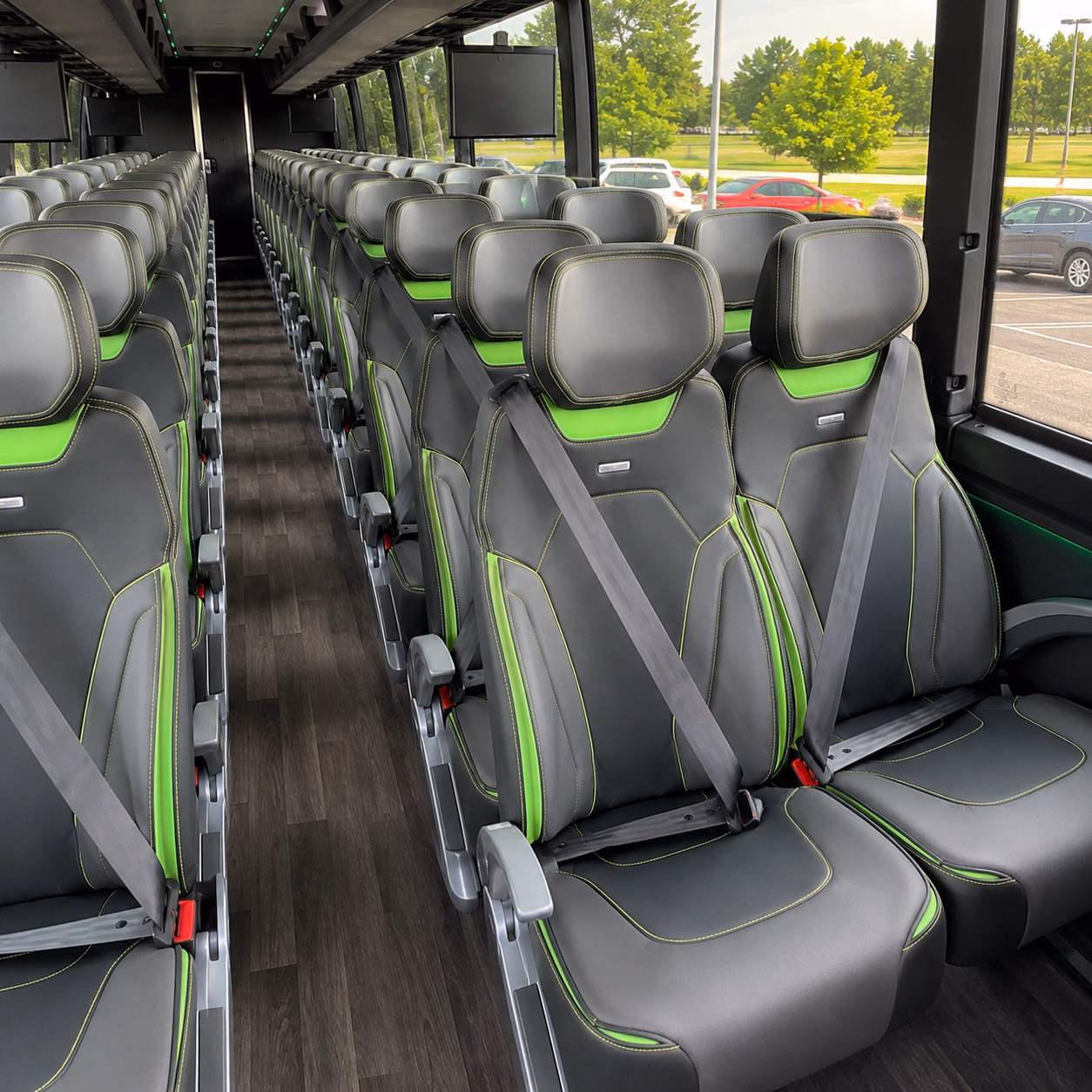 greensboro employee transportation onboard seating