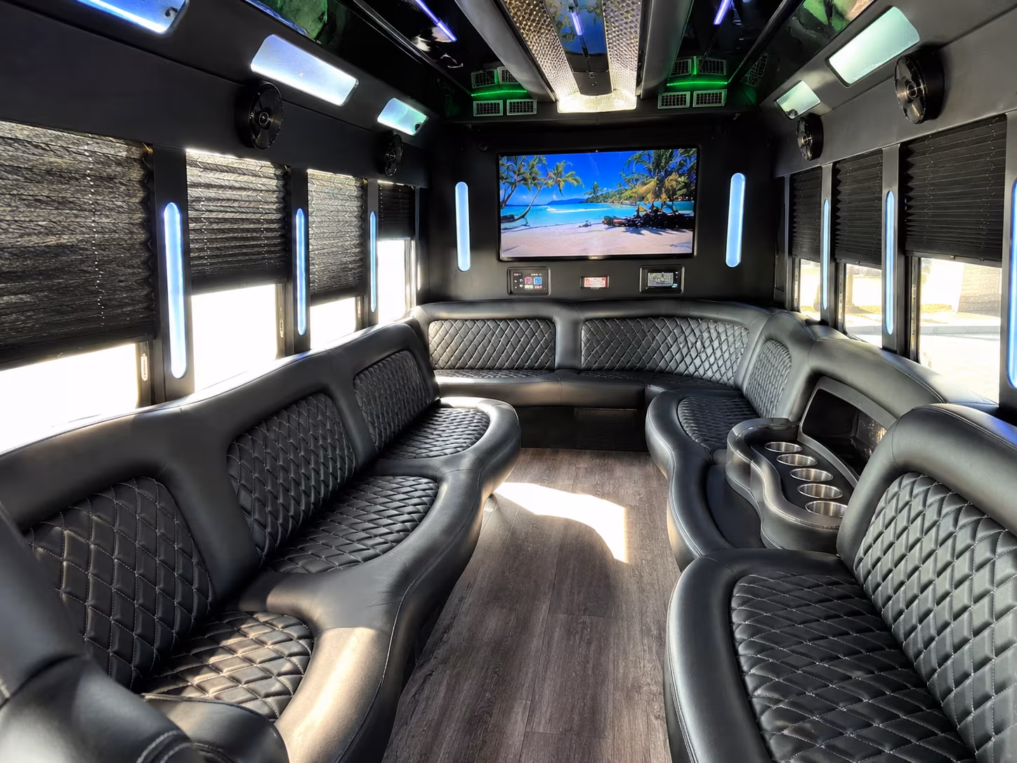 greensboro holiday party bus rental