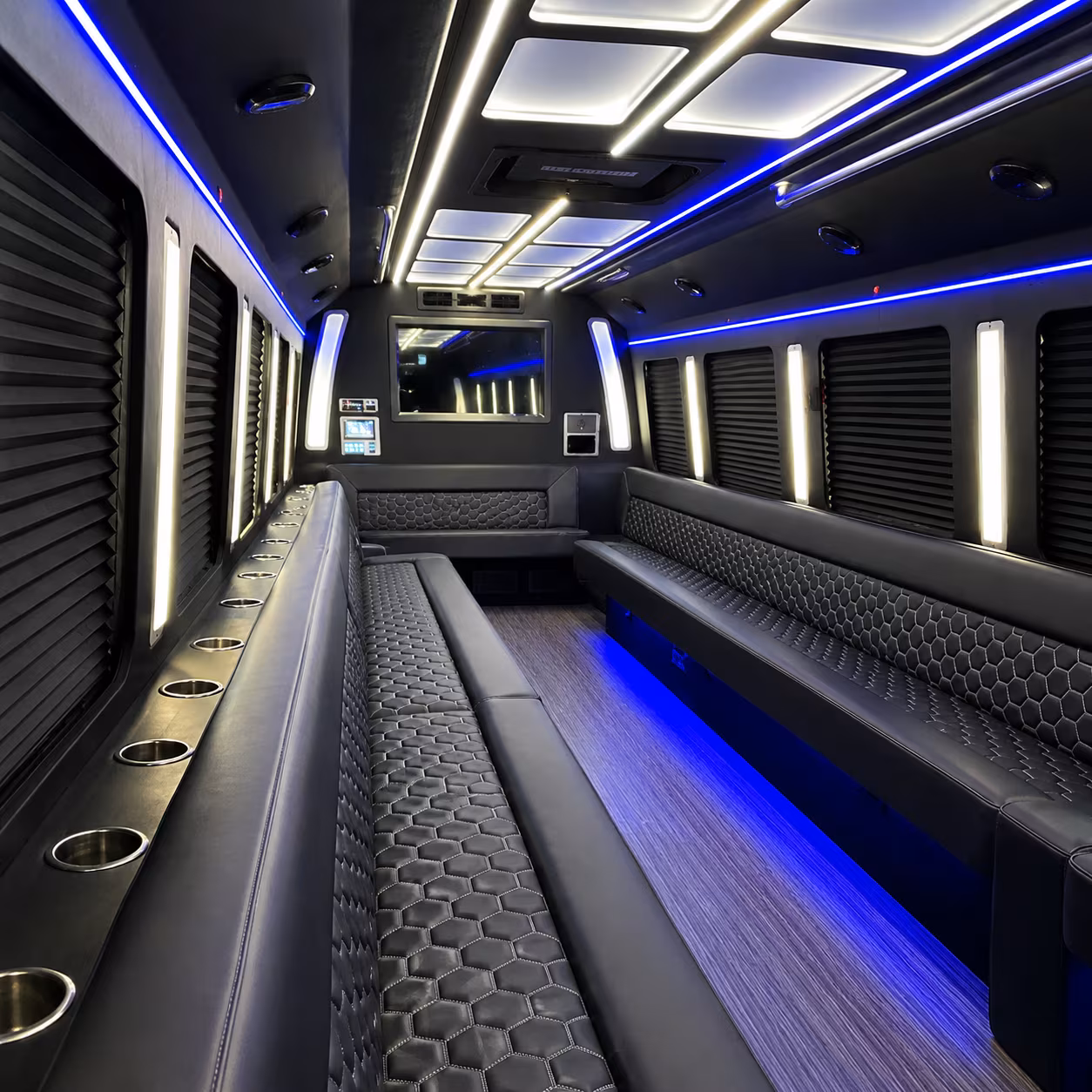 greensboro party bus rentals inside