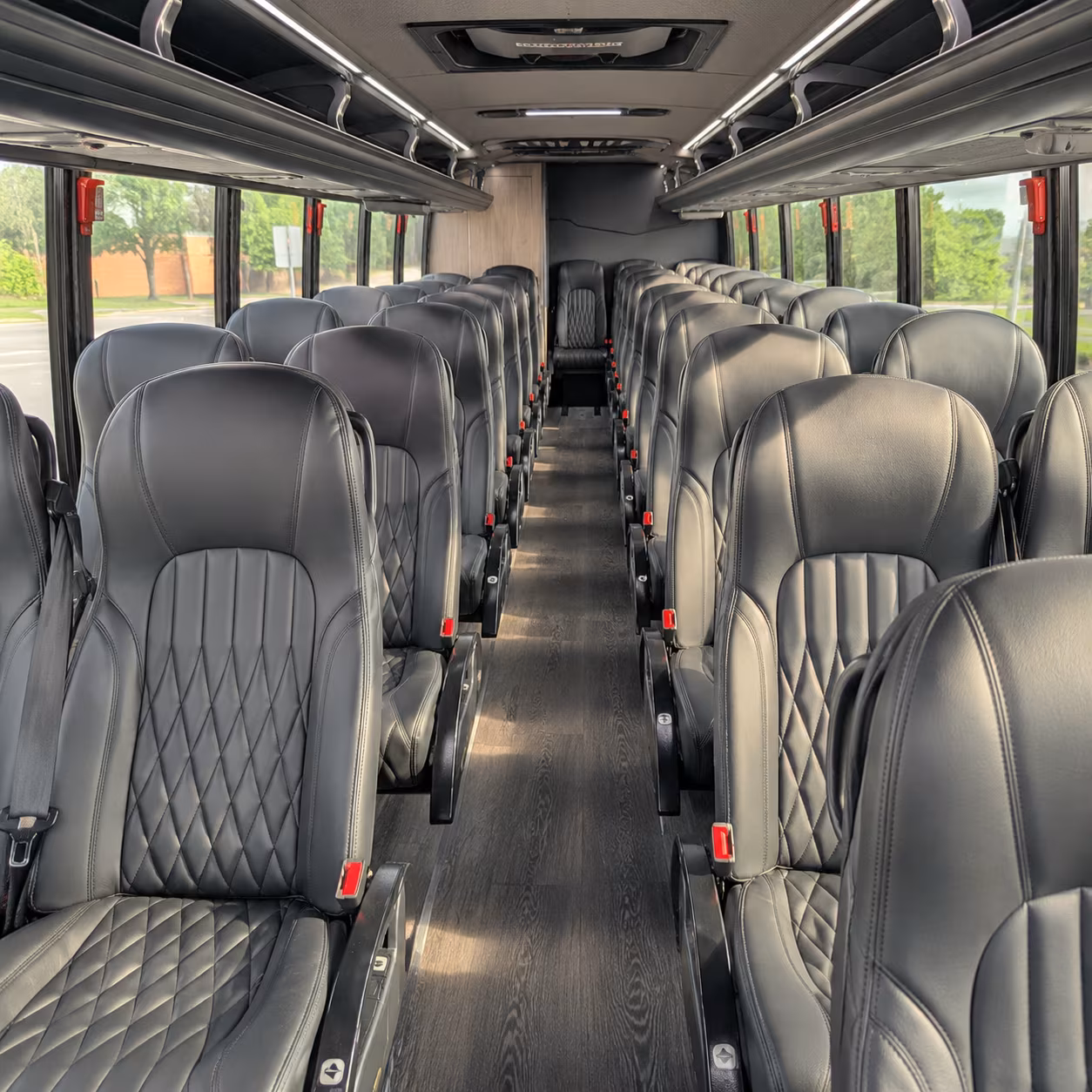 greensboro private event transportation onboard seating