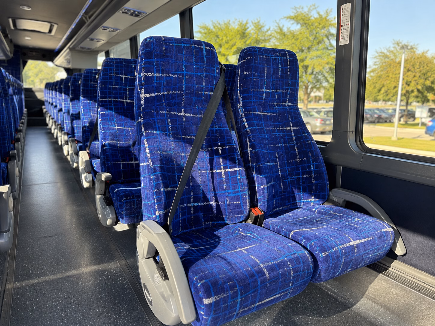how the type of bus you choose changes the price in greensboro north carolina